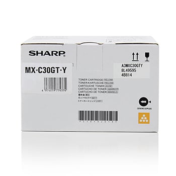 Sharp MXC30GTY Yellow Toner Cartridge