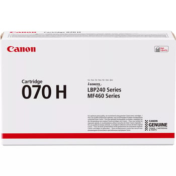 Canon 070H High Capacity Black Toner Cartridge
