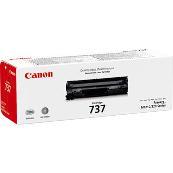 Canon 737BK Black Toner Cartridge