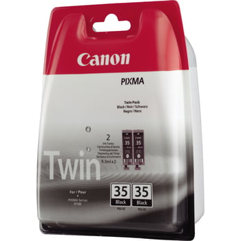 Canon PGI-35BK Black Ink Cartridge Twin Pack