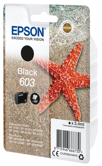 Epson 603 Black Ink Cartridge