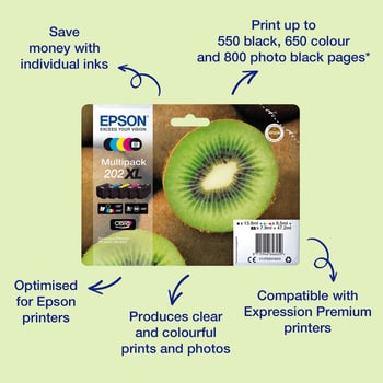 Epson 202 Yellow Ink Cartridge