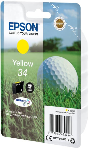 Epson 34 Yellow Ink Cartridge
