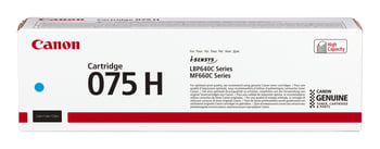 Canon 075H High Capacity Cyan Toner Cartridge
