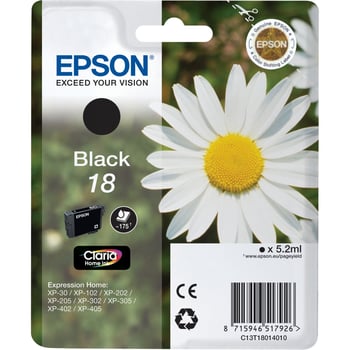 Epson T1801 Black Ink Cartridge