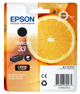 Epson 33 Black Ink Cartridge