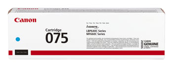 Canon 075 Cyan Toner Cartridge