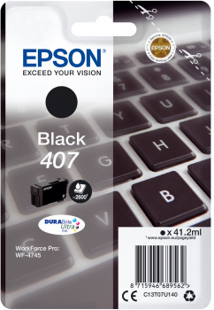 Epson 407 Black Ink Cartridge
