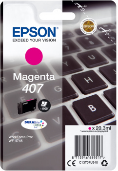 Epson 407 Magenta Ink Cartridge