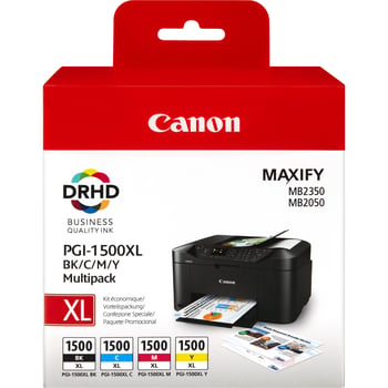 Canon PGI-1500XL Ink Cartridge Multipack BCMY