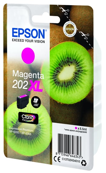Epson 202XL High Capacity Magenta Ink Cartridge
