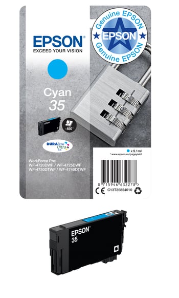 Epson 35 Cyan Ink Cartridge