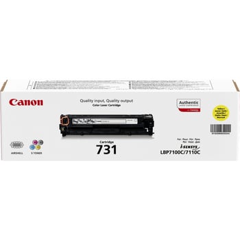 Canon 731-Y Standard Capacity Yellow Toner Cartridge