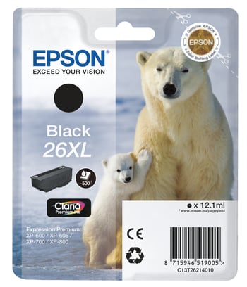 Epson 26XL Black Ink Cartridge