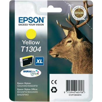 Epson T1304 Extra High Capacity Yellow Ink Cartridge