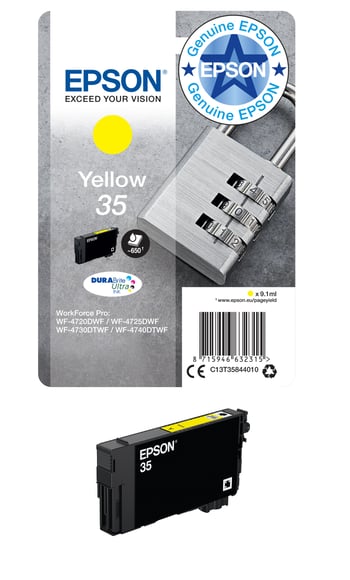 Epson 35 Yellow Ink Cartridge