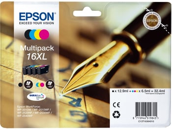 Epson 16XL B/C/M/Y Ink Cartridge Multipack