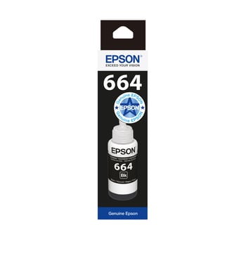 Epson T6641 EcoTank Ink Bottle - Black 70ml