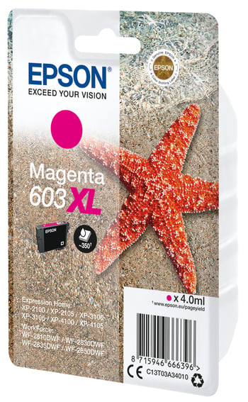 Epson 603XL Magenta Ink Cartridge