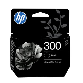HP No. 300 Black Ink Cartridge