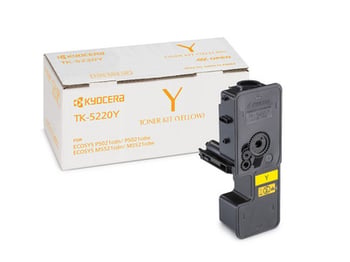 Kyocera TK-5220Y Yellow Toner Cartridge