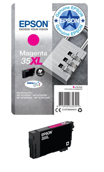 Epson 35XL Magenta Ink Cartridge