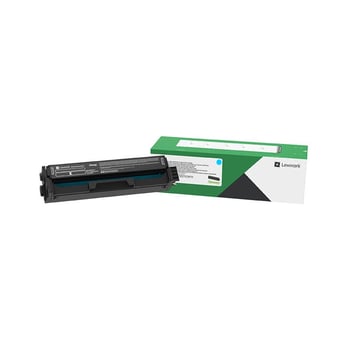 Lexmark 20N2HC0 High Capacity Cyan Return Program Toner Cartridge