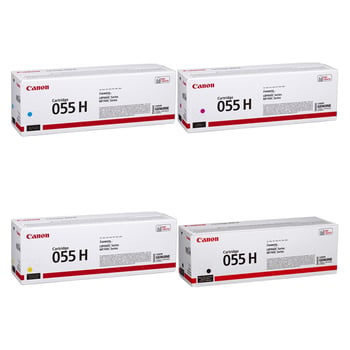 Canon 055H High Capacity Toner Value Pack (B/C/M/Y)