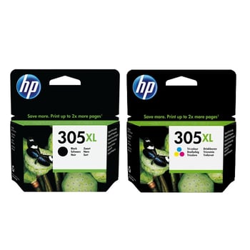 HP 305XL Black & Tri Colour Ink Cartridge Multipack
