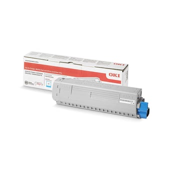 Oki 46861307 Cyan Toner Cartridge