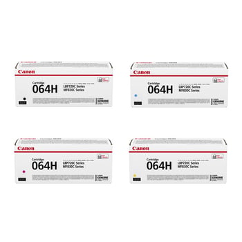 Canon 064 High Capacity Toner Cartridge Multipack (B/C/M/Y)