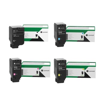 Lexmark 71C2HK0 High Capacity Return Programme Toner Cartridge (B/C/M/Y)