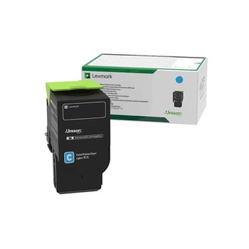 Lexmark 78C2XC0 Extra High Capacity Return Program Cyan Toner Cartridge