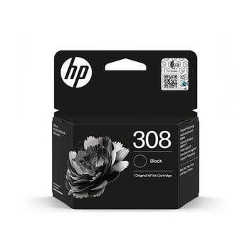 HP 308 Black Ink Cartridge