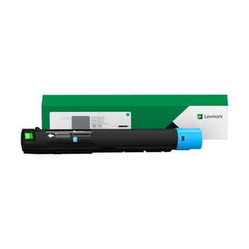 Lexmark 85D0HC0 High Capacity Cyan Return Programme Toner Cartridge