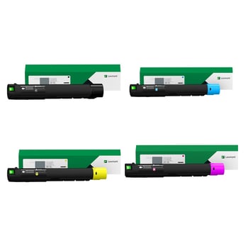 Lexmark 85D0HK0 High Capacity Return Programme Toner Cartridge Multipack (B/C/M/Y)