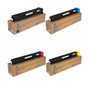 Konica Minolta TN-713 Toner Cartridge Multipack (B/C/M/Y)