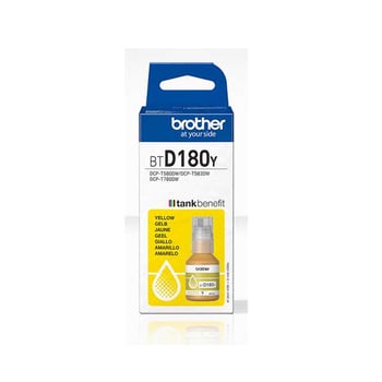 Brother BTD180Y Yellow Ink Bottle