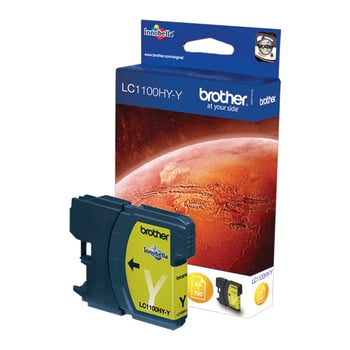 Brother LC1100Y High Capacity Yellow Ink Cartridge