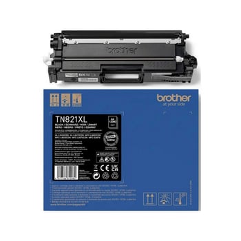 Brother TN821XLBK High Capacity Black Toner Cartridge