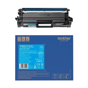 Brother TN821XXLC Extra High Capacity Cyan Toner Cartridge