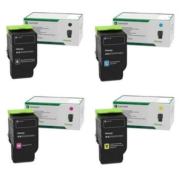 Lexmark C2320K0 Toner Value Pack (B/C/M/Y)