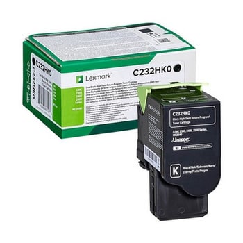 Lexmark C232HK0 High Capacity Black Toner Cartridge