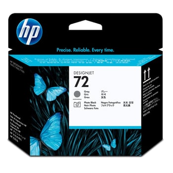 HP No. 72 Grey and Photo Black Printhead