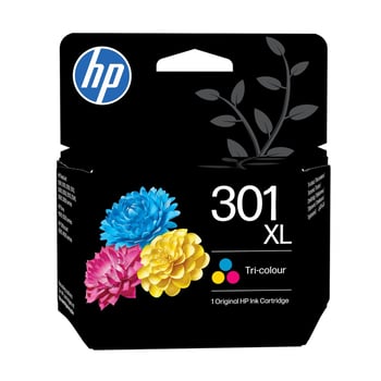 HP No.301XL Tri Colour Ink Cartridge