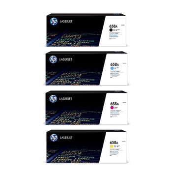 HP 658A Toner Value Pack (B/C/M/Y)
