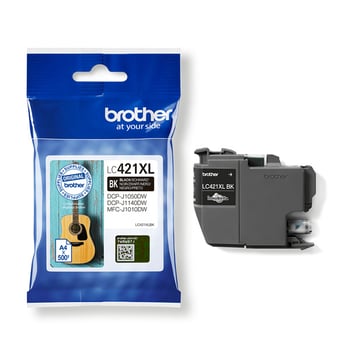 Brother LC421XLBK High Capacity Black Ink Cartridge