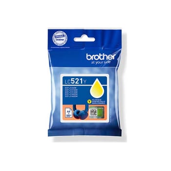 Brother LC521Y Yellow Ink Cartridge