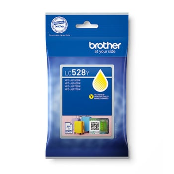 Brother LC528Y Super High Capacity Yellow Ink Cartridge