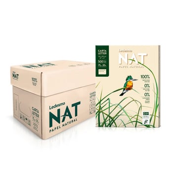 Ledesma Nat - Natural A4 Copier Paper - 75gsm  (5 Reams of 500)